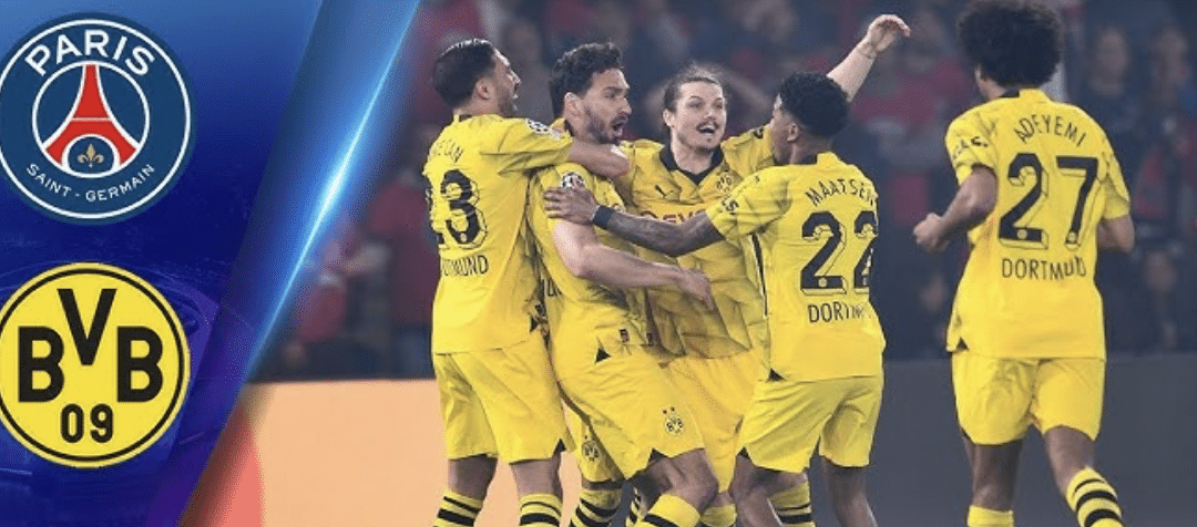 Borussia Dortmund is the first finalist of the Champions League!!!