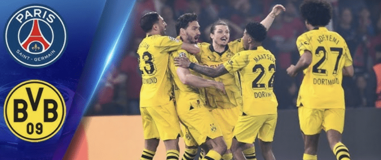 Borussia Dortmund is the first finalist of the Champions League!!!