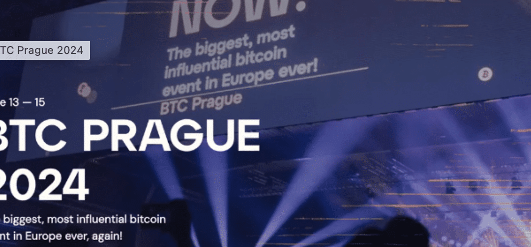 The largest Bitcoin conference in Prague!!! BTC Prague 2024 will be held from June 13 to 15, 2024!!!