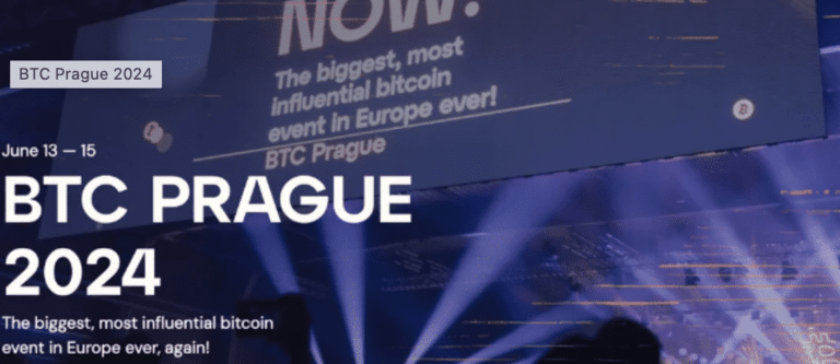 The largest Bitcoin conference in Prague!!! BTC Prague 2024 will be held from June 13 to 15, 2024!!!