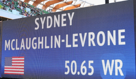 Sydney McLaughlin-Levrone dominates 400 hurdles, sets world record again!!!