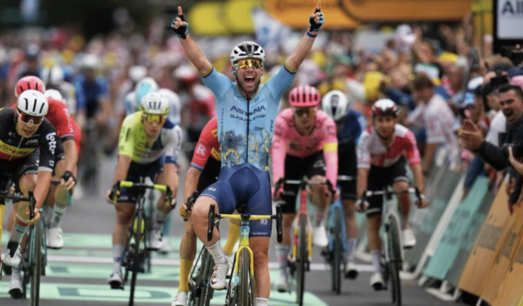 Mark Cavendish broke the record with his 35th victory in the Tour de France!!!