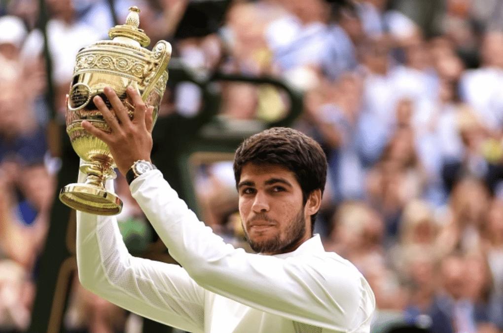 Carlos Alcaraz defeated Novak Djokovic to defend his Wimbledon title!!!