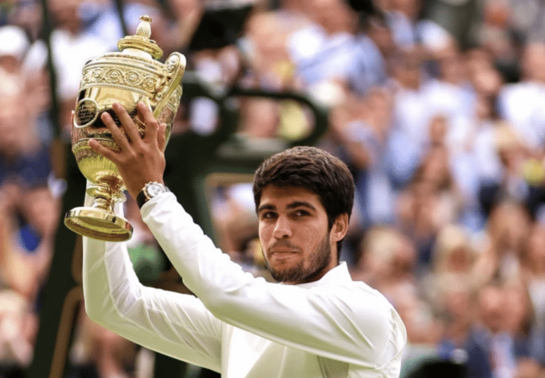 Carlos Alcaraz defeated Novak Djokovic to defend his Wimbledon title!!!