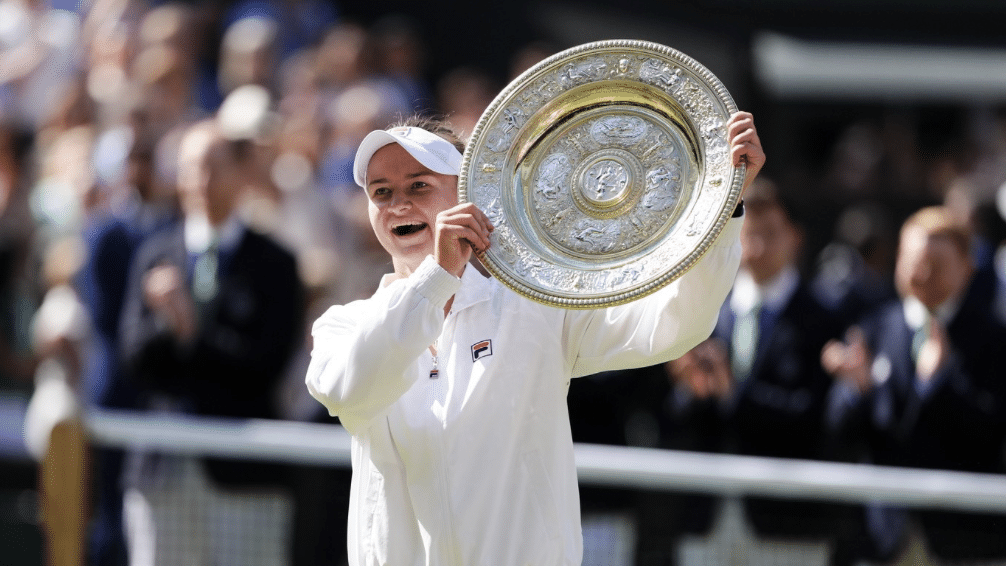 Barbora Krejcikova is the 2024 Ladies’Singles Champion!!!