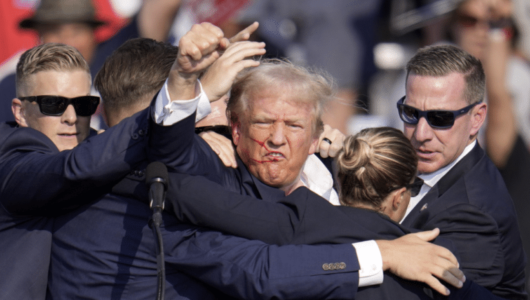 The assassination attempt on Donald Trump!!!