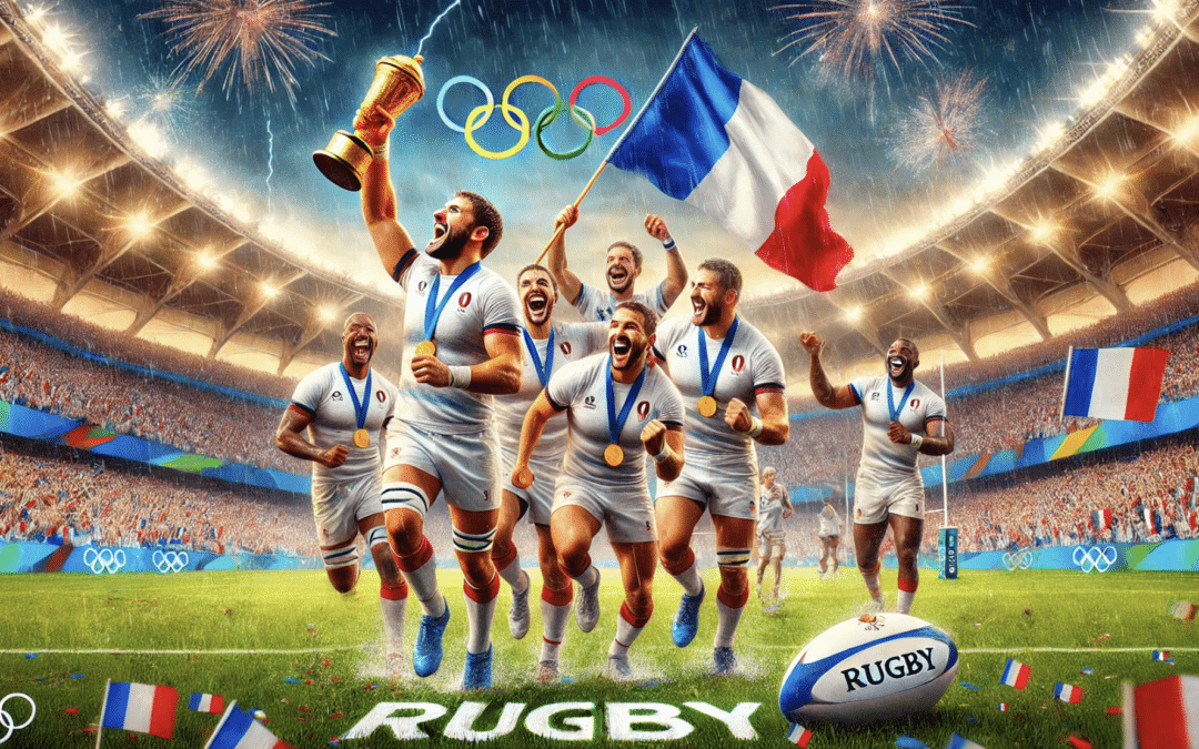 French rugby players won the gold medal at the Olympic Games!!!