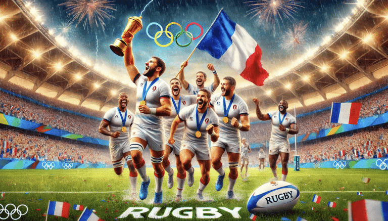 French rugby players won the gold medal at the Olympic Games!!!