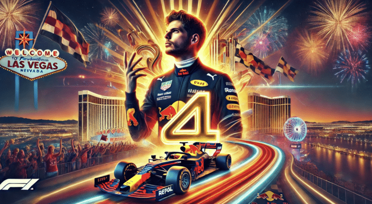 Max Verstappen Secures Fourth World Championship Title in Las Vegas!!!